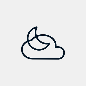 Partly Cloudy Night Icon