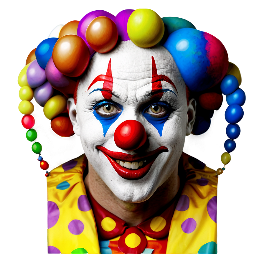 Party Clown Face Image Png Ywm32