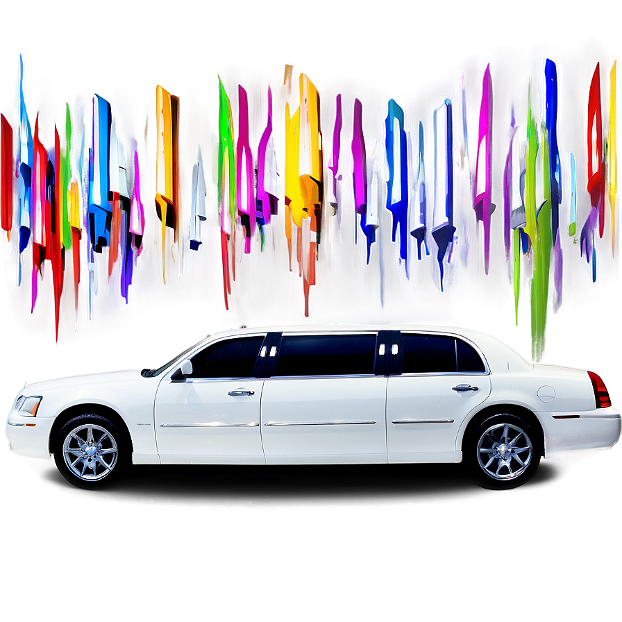 Party Limo Night Png Cmt