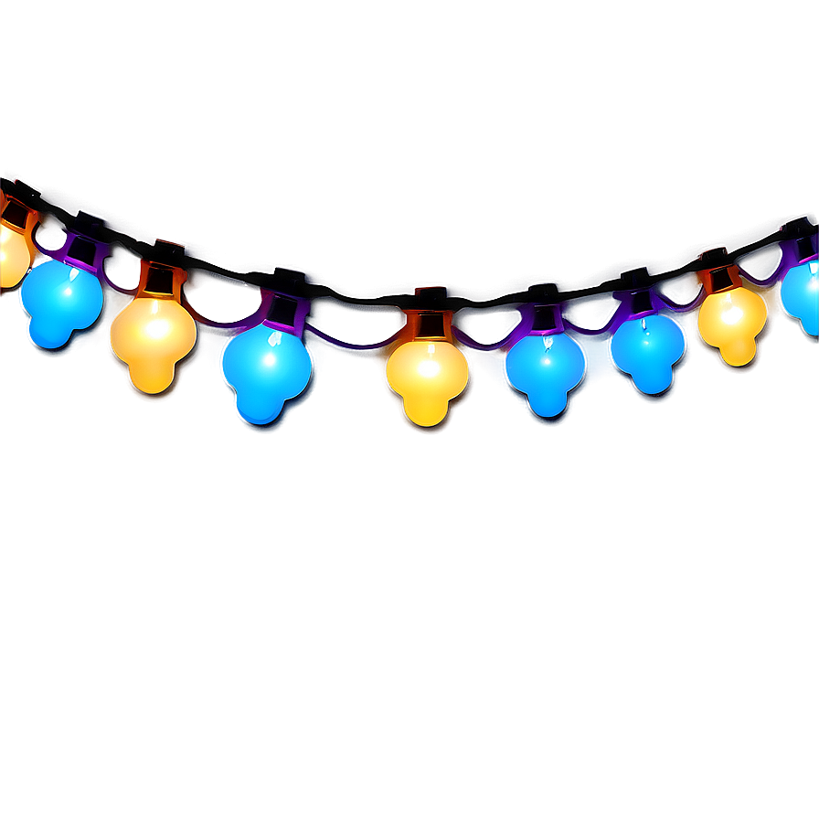 Party String Lights Png Uky41