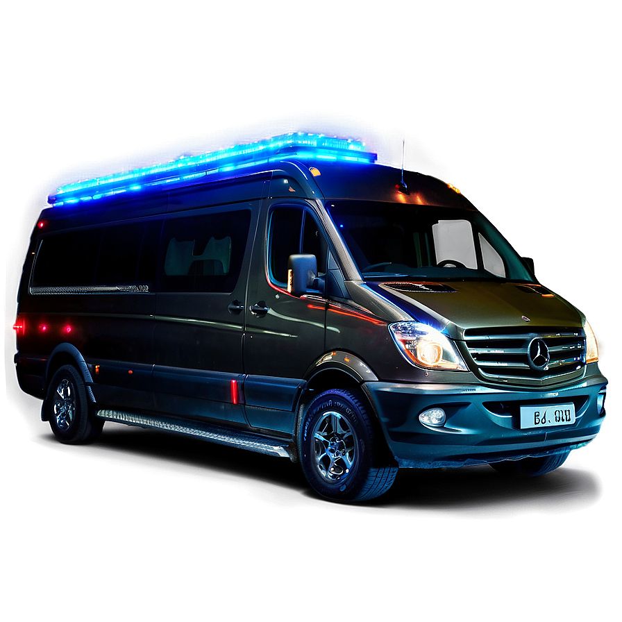 Party Van With Lights Png 84