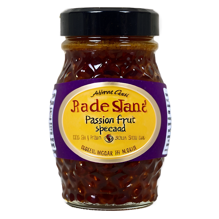 Passion Fruit Jam Spread Png Nwh71