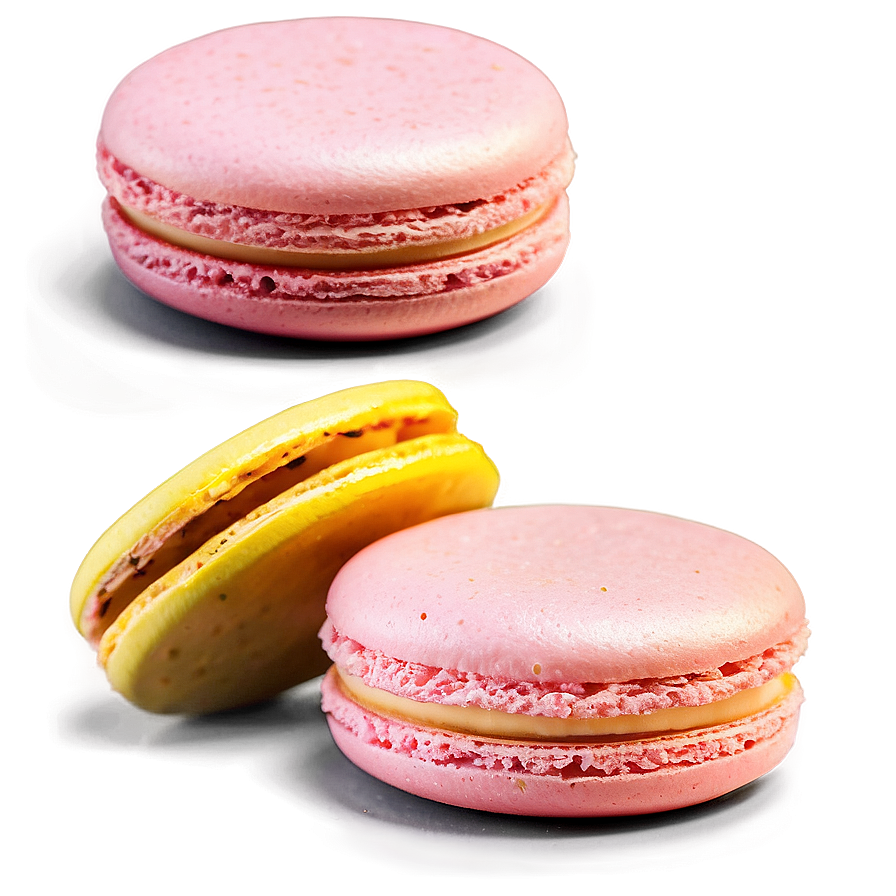 Passion Fruit Macaron Png 06122024