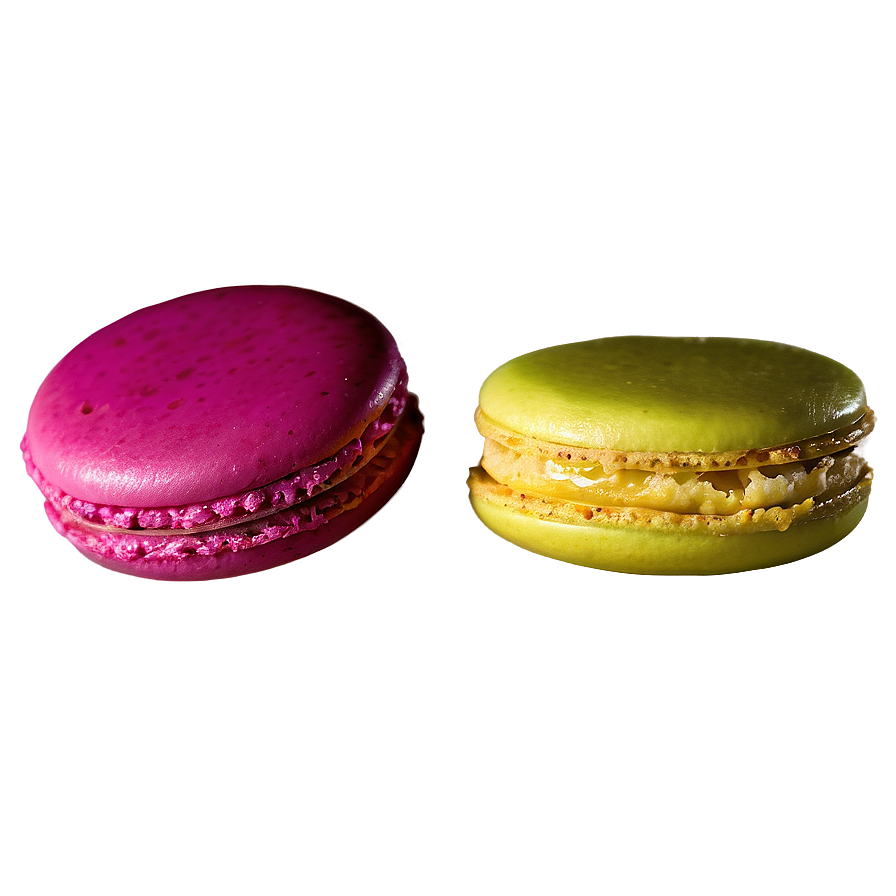 Passion Fruit Macaron Png Pdj69