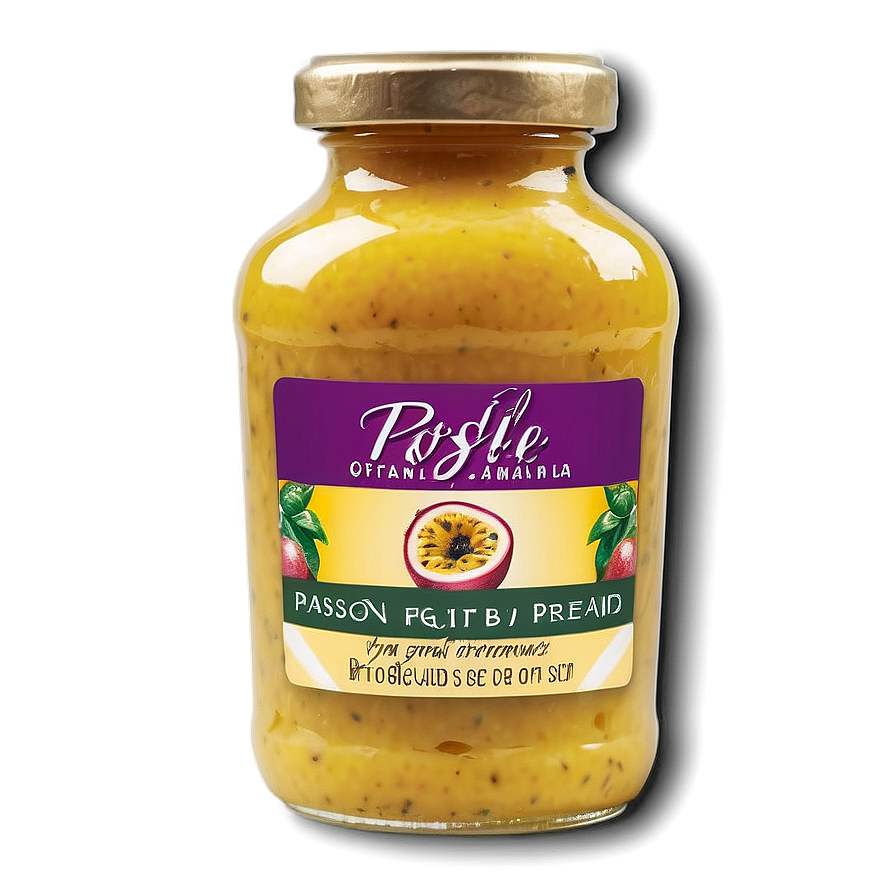 Passion Fruit Spread Png 19