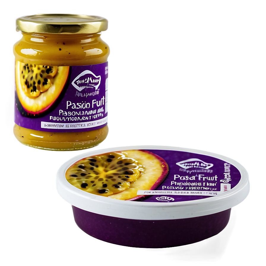 Passion Fruit Spread Png Atw