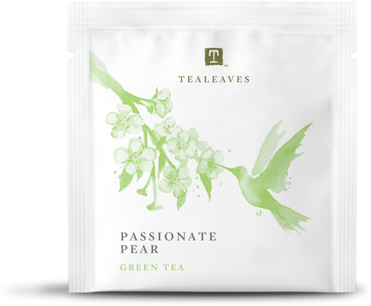 Passionate Pear Green Tea Package