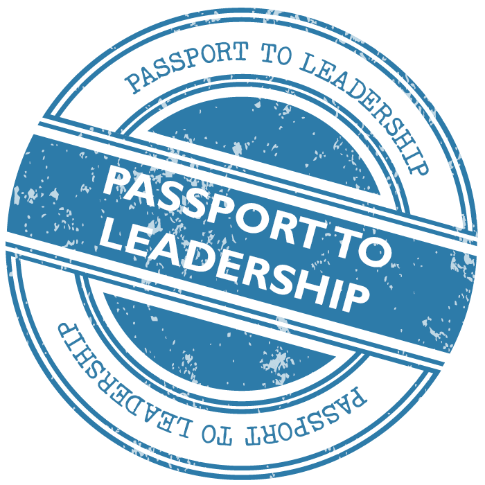 Passportto Leadership Stamp Graphic