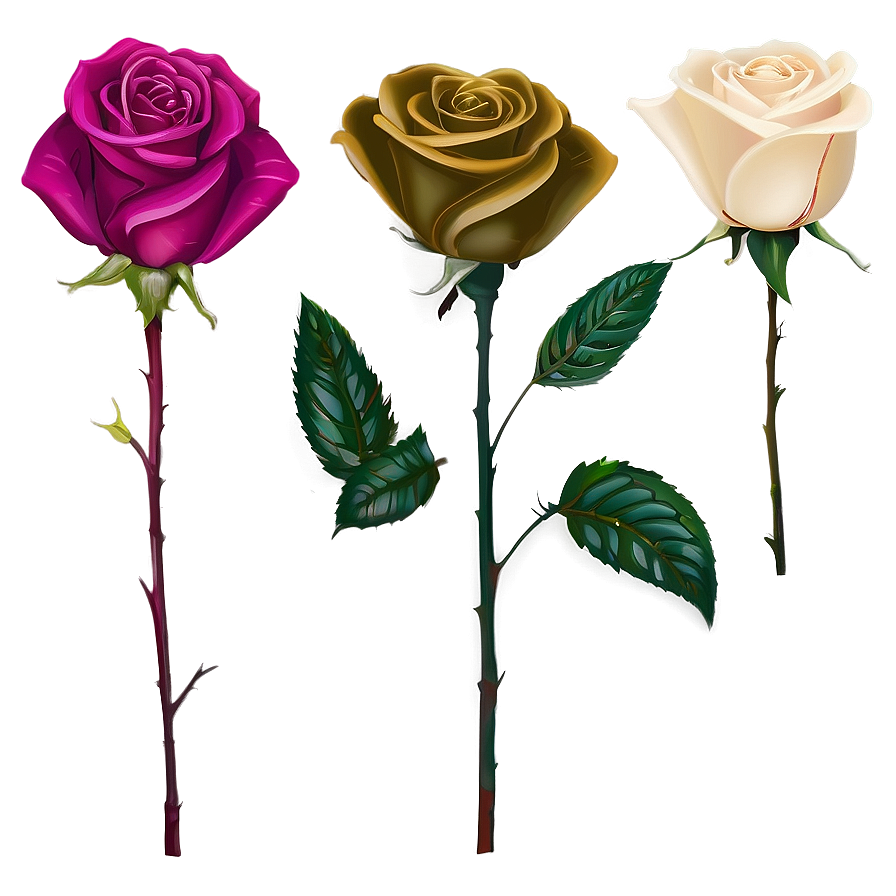 Past Era Rose Png Ope