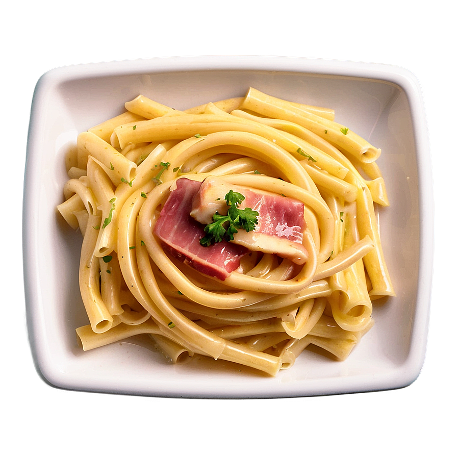 Pasta Carbonara Dish Png Peh3