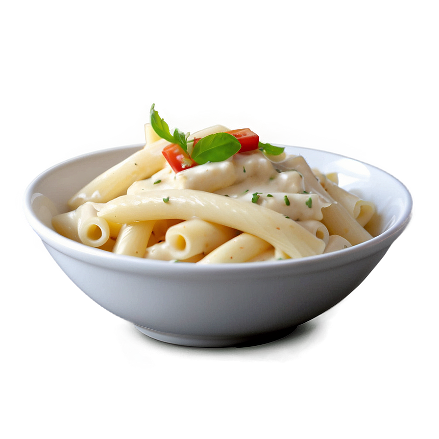 Pasta In White Sauce Png Awg70