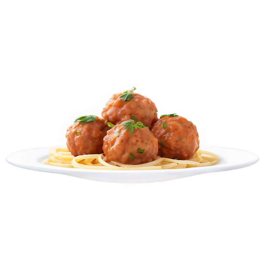 Pasta With Meatballs Png Obv