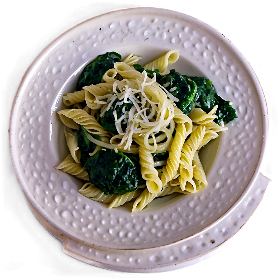 Pasta With Spinach Sauce Png 05232024