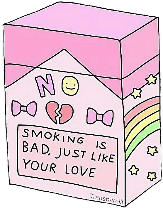 Pastel Aesthetic Anti Love Statement