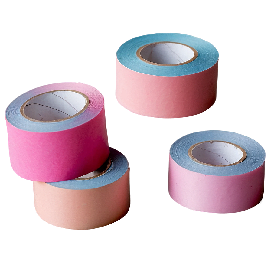 Pastel Aesthetic Tape Png 06282024