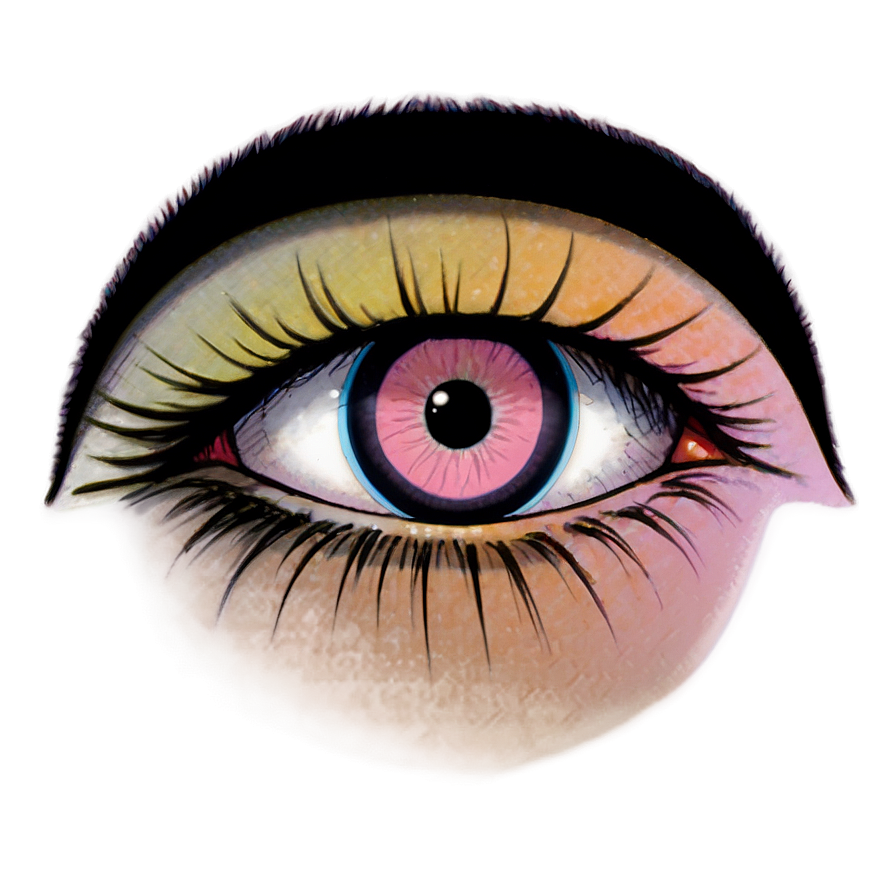 Pastel Anime Eyes Png Wxf74