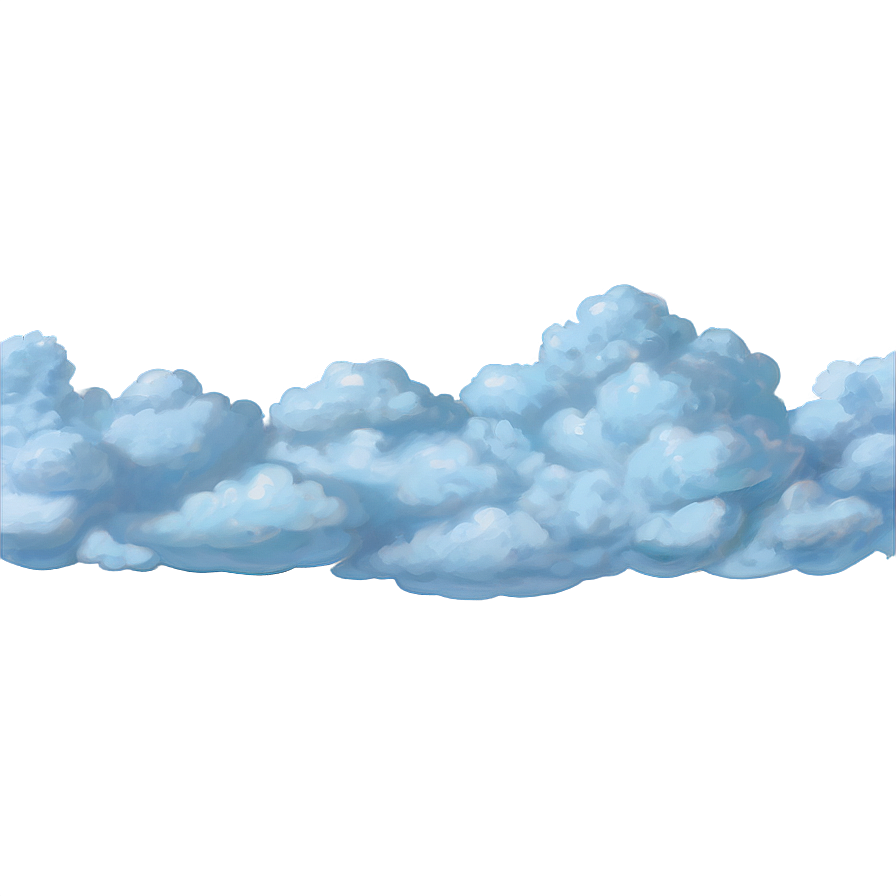 Pastel Blue Clouds Png 82