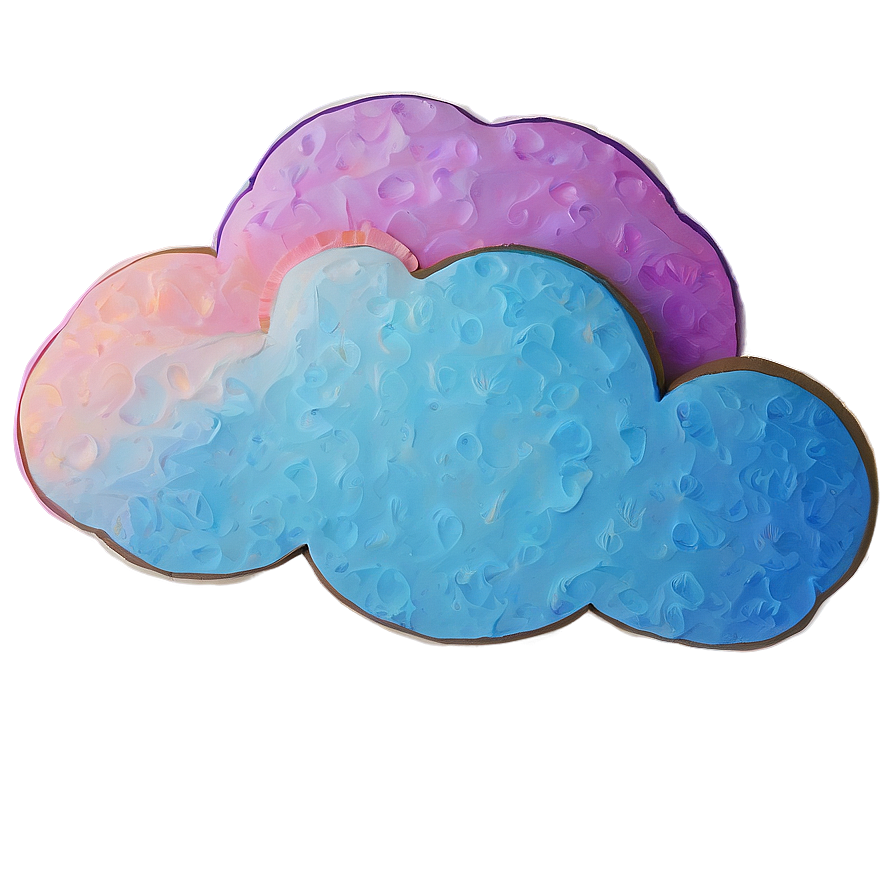 Pastel Clouds Png 04292024