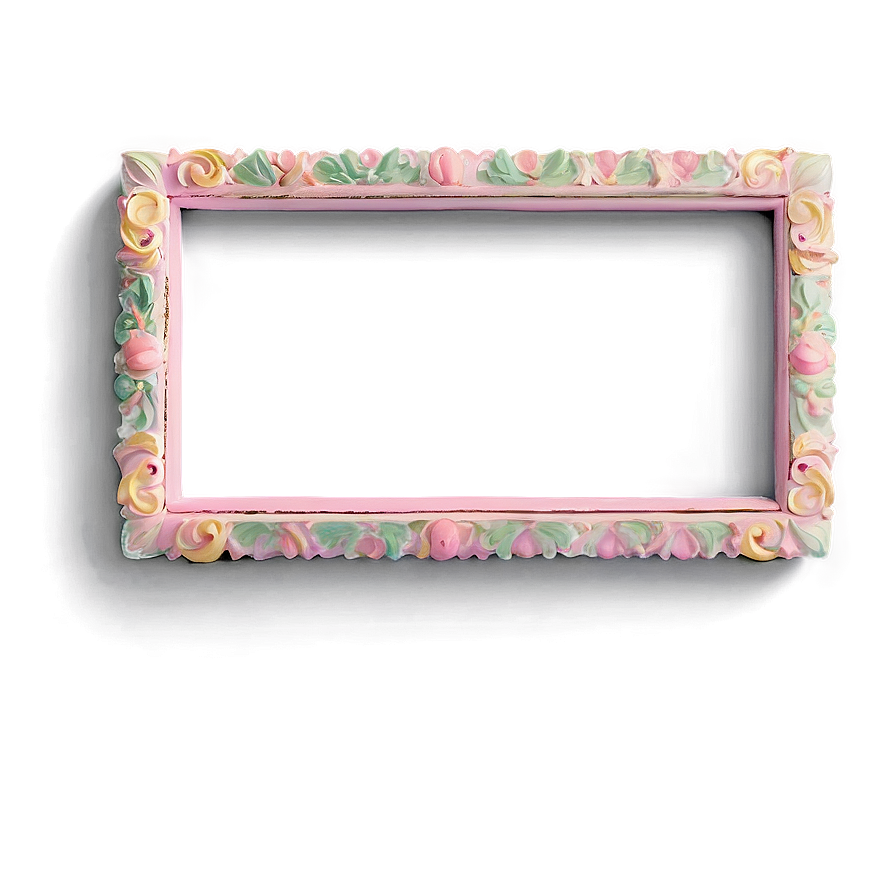 Pastel Cute Frame Png Acx