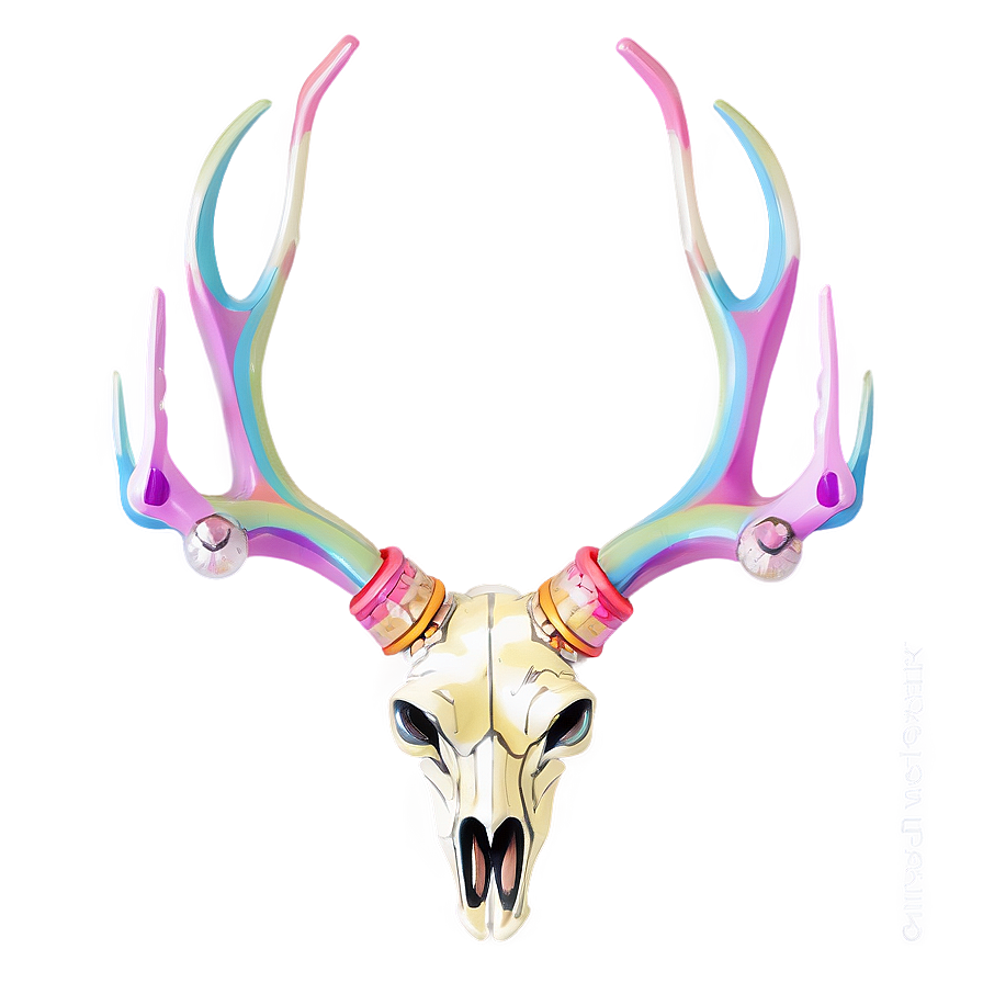 Pastel Deer Antler Png Aoj