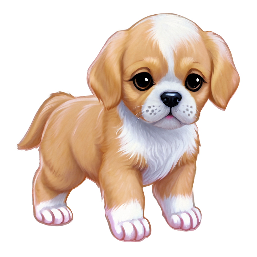 Pastel Kawaii Puppy Png Fgw5 Image