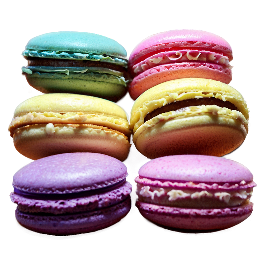 Pastel Macarons Png 30