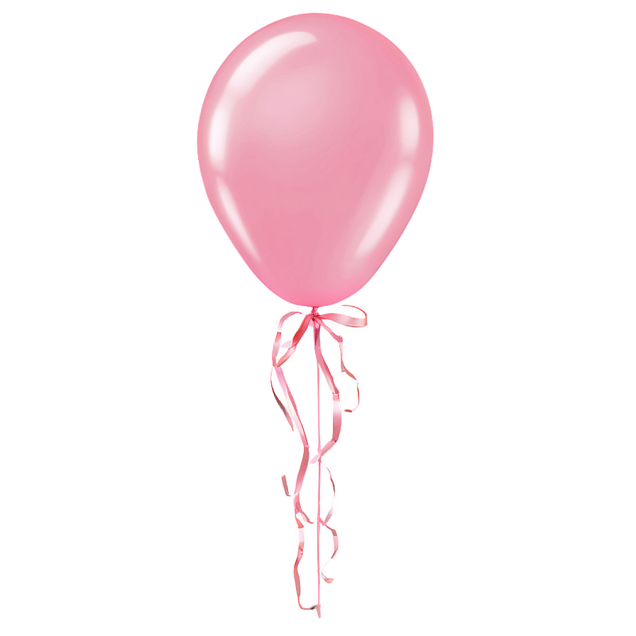 Pastel Pink Balloons Set Png Njf