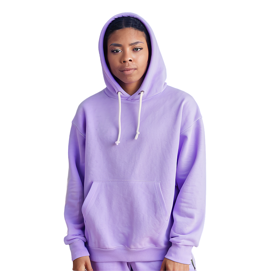 Pastel Purple Hoodie Image Png 06292024