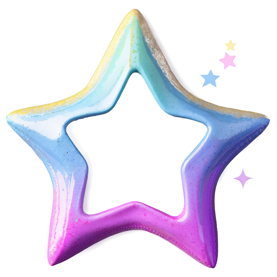 Pastel Star Cute Png Oqe