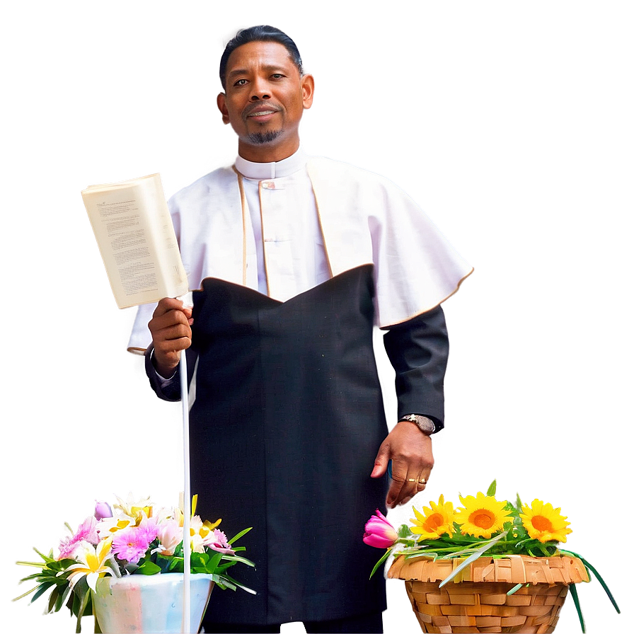 Pastor In Easter Service Png 7