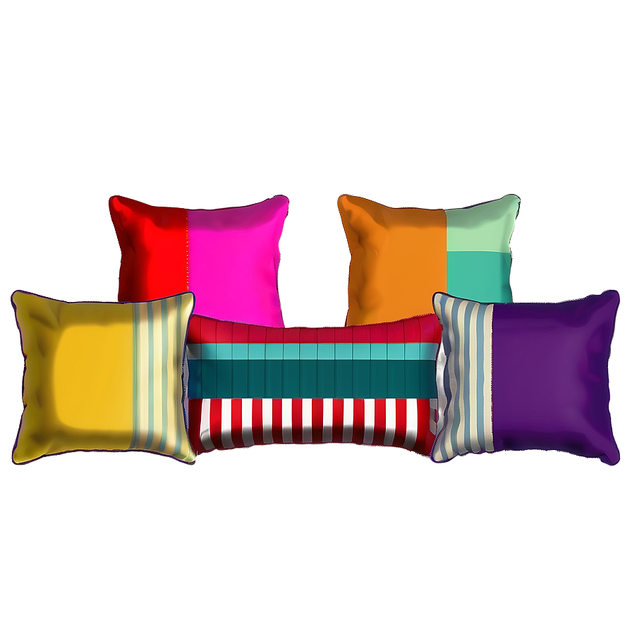 Patchwork Throw Pillows Png 67