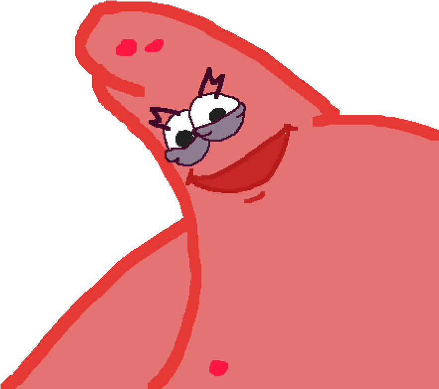 Patrick Star Cheerful Pose