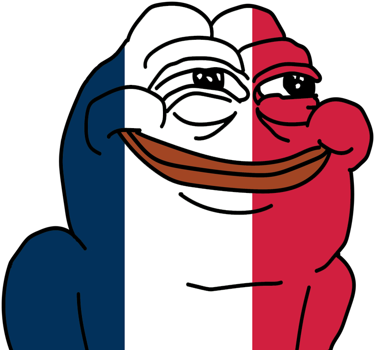 Patriotic Pepe Frog Illustration