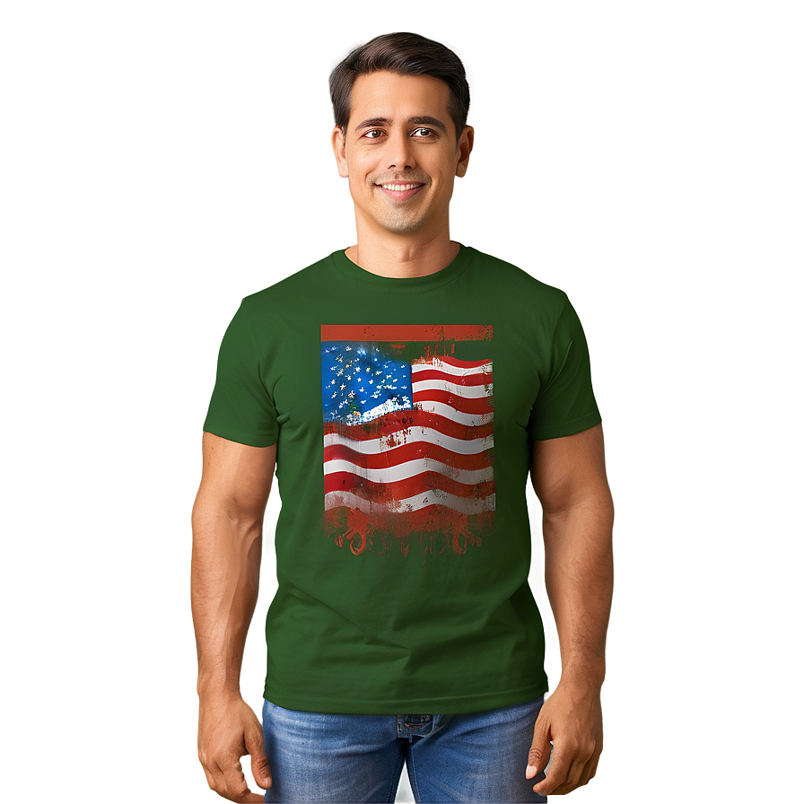 Patriotic T-shirt Theme Png 06282024