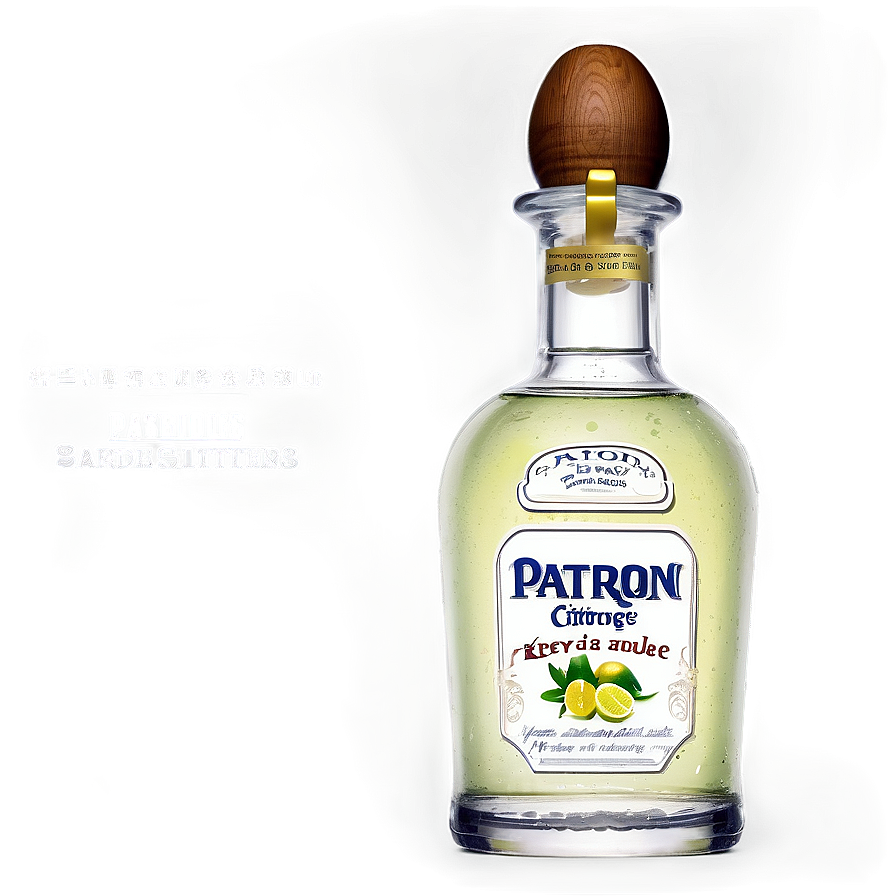 Patron Citronge Bottle Png Fxi