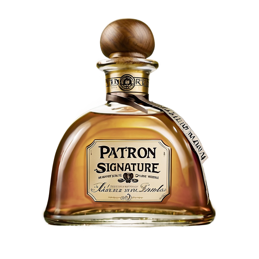 Patron Signature Reserve Bottle Png 14