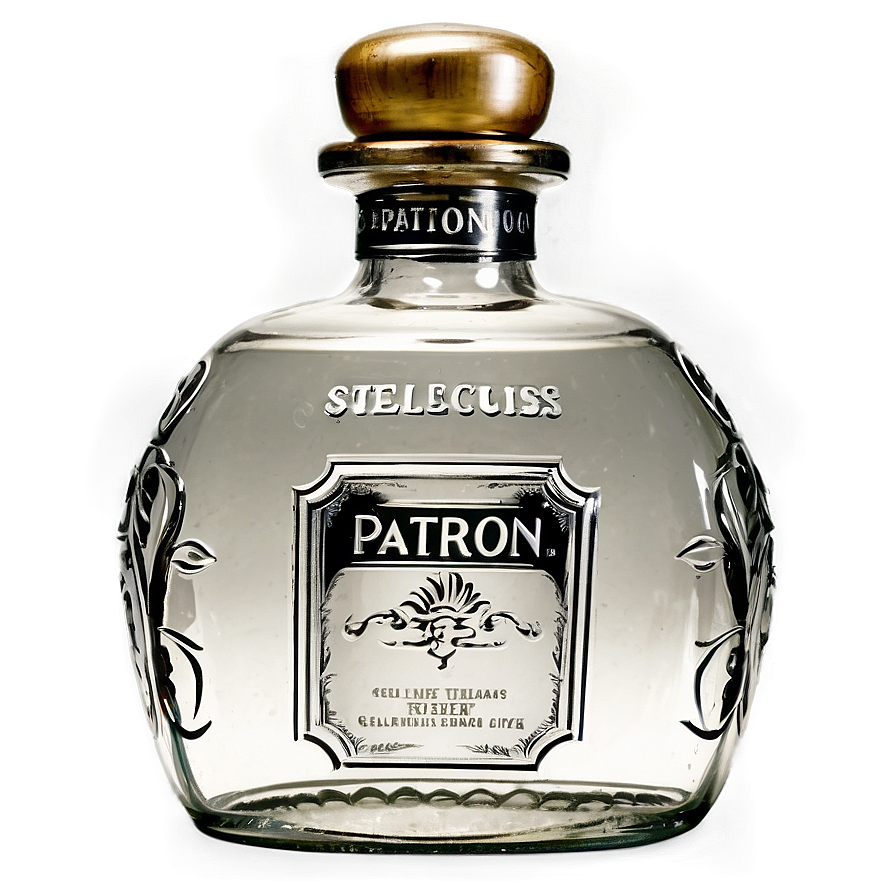 Patron Silver Tequila Elegance Png 06292024