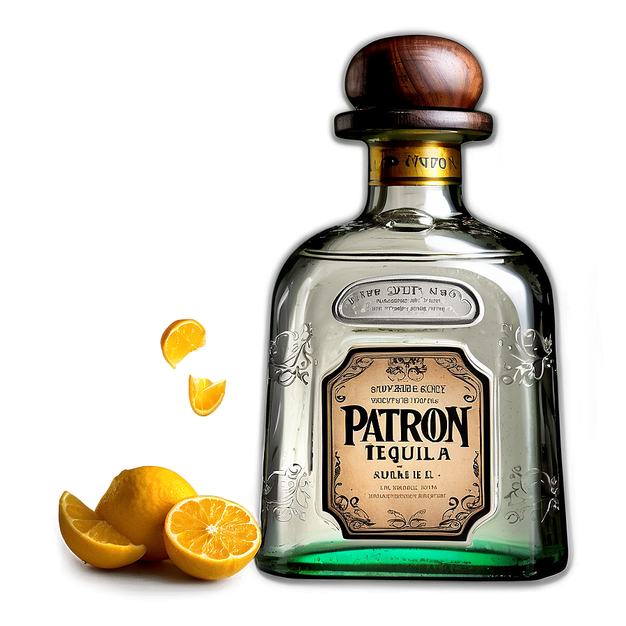 Patron Tequila Bottle No Background Png Wxw21