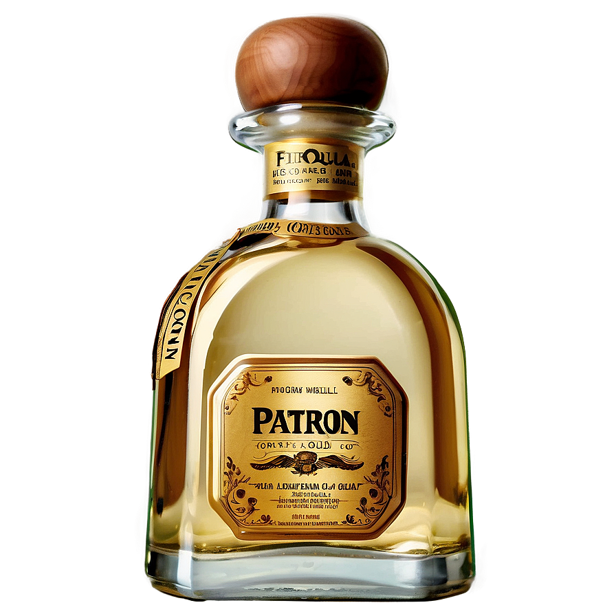 Patron Tequila Gold Label Bottle Png 59