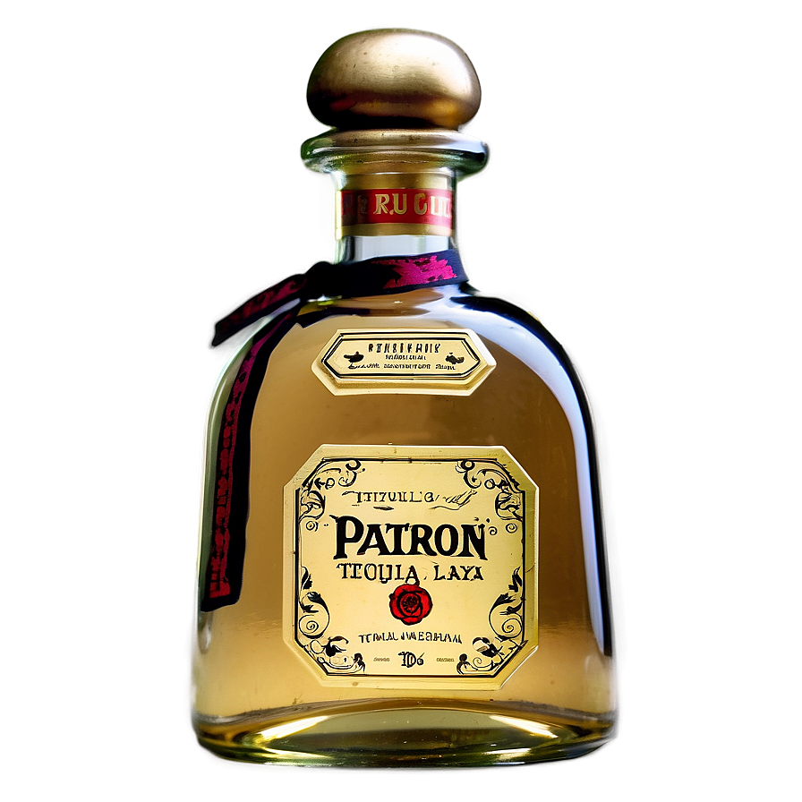 Patron Tequila Gold Label Bottle Png Wgi