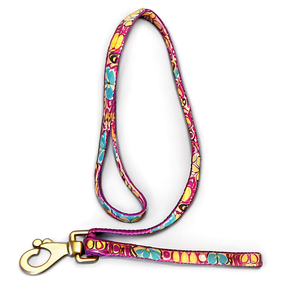 Patterned Dog Leash Png 20