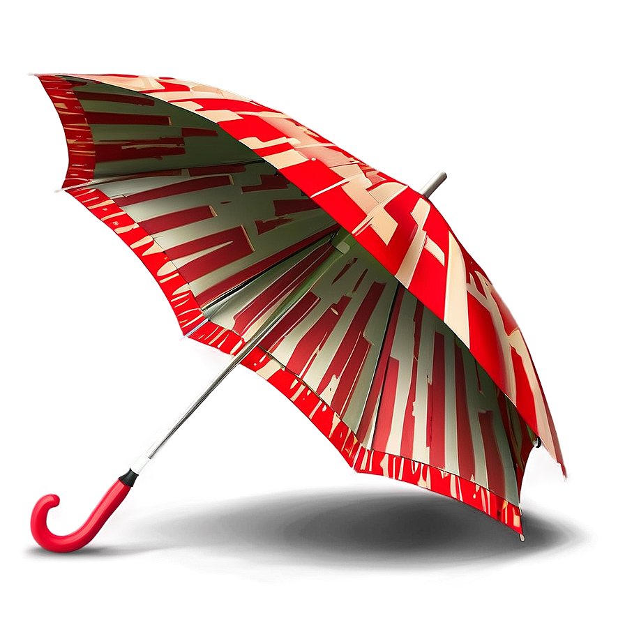 Patterned Umbrella Png 13