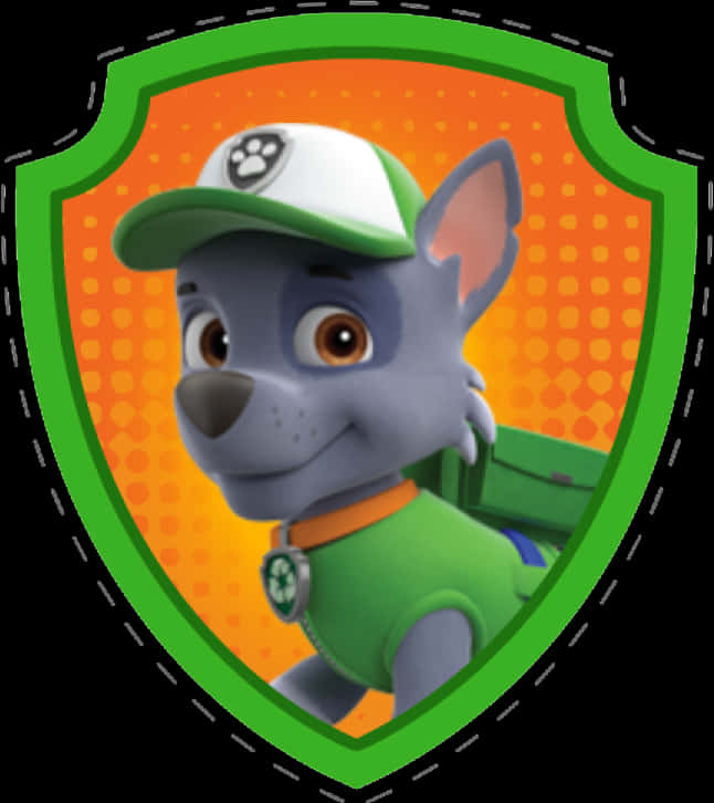 Paw Patrol Character Rocky