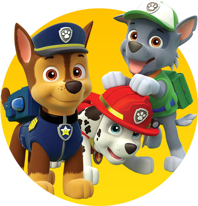 Paw Patrol Chase Friends Portrait