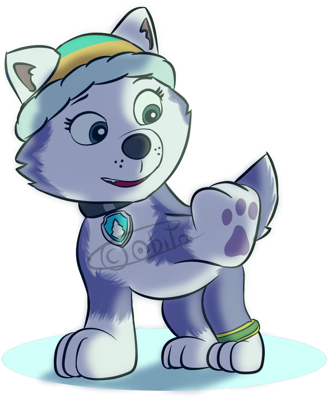 Paw Patrol Everest Clipart