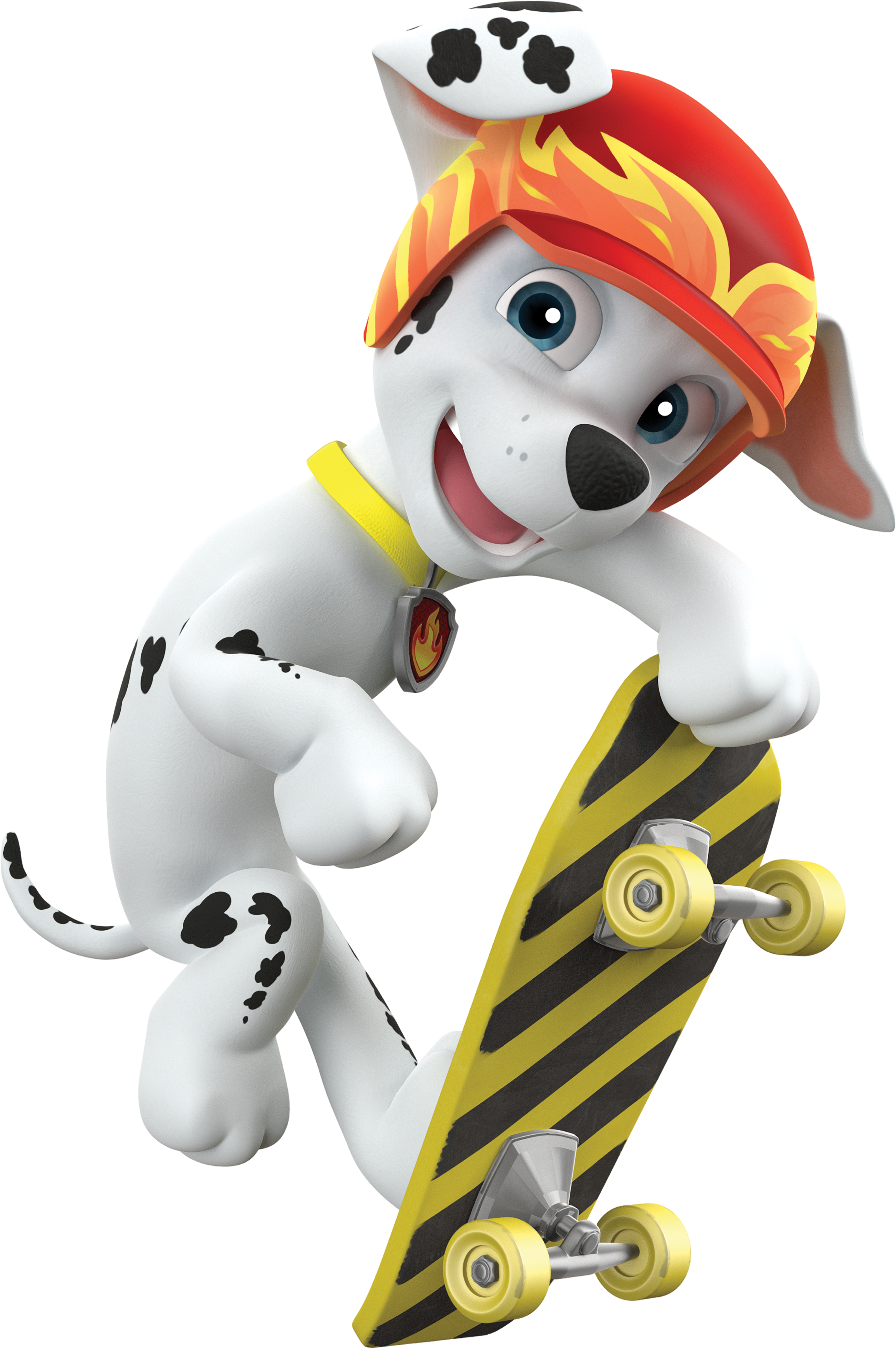 Paw Patrol Marshall Skateboarding