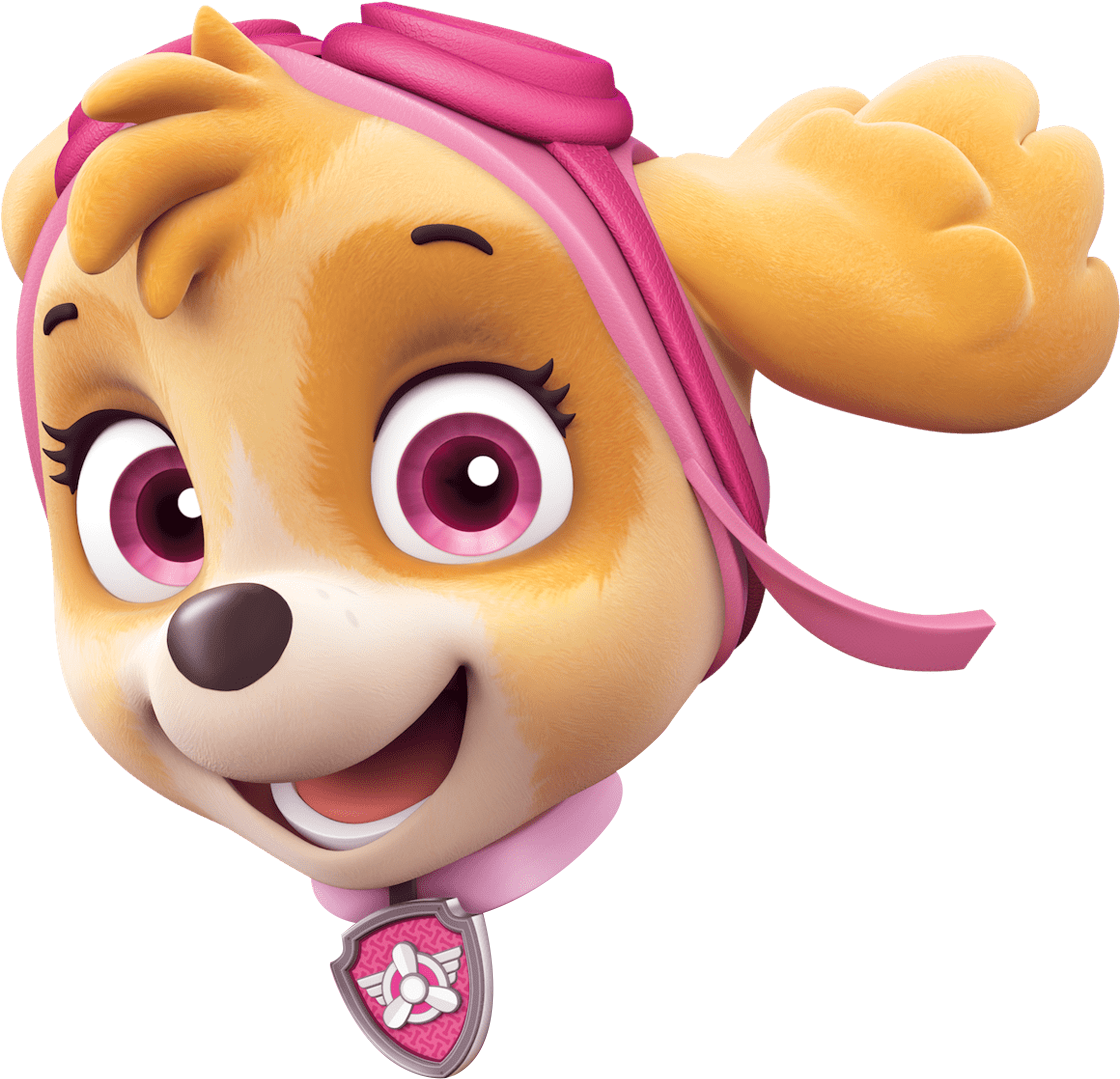 Paw Patrol Skye Character Portrait