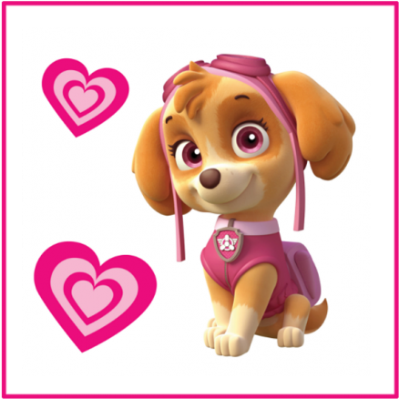 Paw Patrol Skye With Hearts