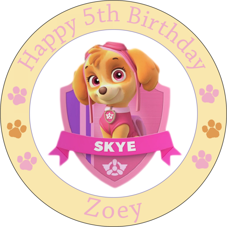 Paw Patrol Skye5th Birthday Celebration