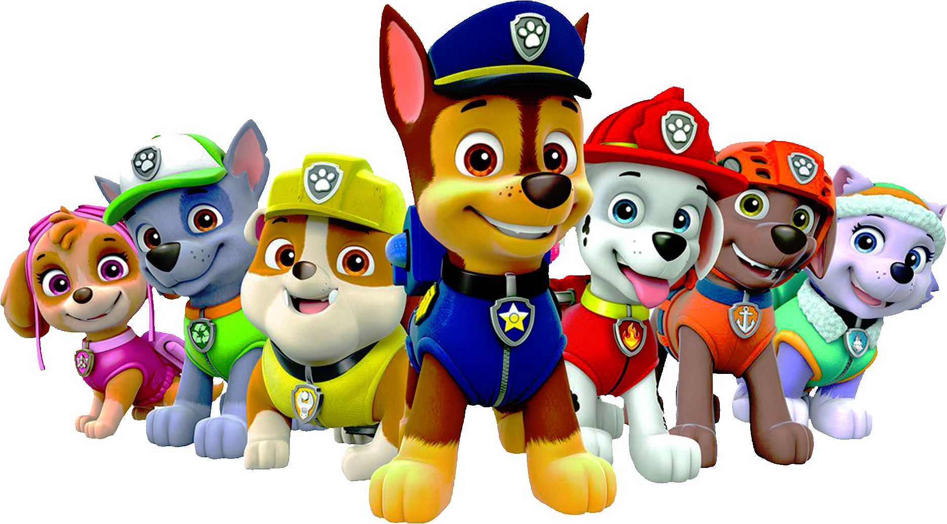 Paw Patrol Team Clipart